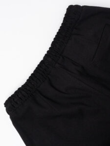 IMPERIAL Pantalone da abito con coulisse in vita e gamba morbida PC8QKBV Nero (8)