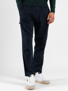 V2 Jeans con coulisse e piccole graffiature ROCCIATORE Blu (4)