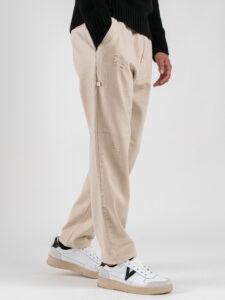 V2 Jeans con coulisse e piccole graffiature ROCCIATORE Sabbia (5)