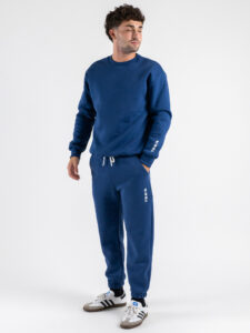 BERNA Pantalone tuta felpato 252022 Blu Copiativo (1)