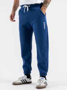 BERNA Pantalone tuta felpato 252022 Blu Copiativo (2)