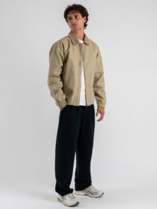 ESTASI Pantalone regular invernale con gamba larga ed elastico in vita YAMAL INV Blu (1)