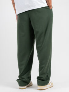 ESTASI Pantalone regular invernale con gamba larga ed elastico in vita YAMAL INV Militare (6)