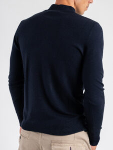 GIANNI LUPO Lupetto basico GL0032S Navy (1)