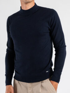 GIANNI LUPO Lupetto basico GL0032S Navy (3)
