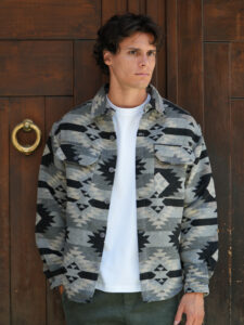 Giacchetta etnica in flanella 7573 Medium Grey (2)