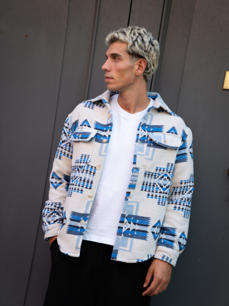 Giacchetta etnica in flanella 7573 Royal 2 1 Outfit