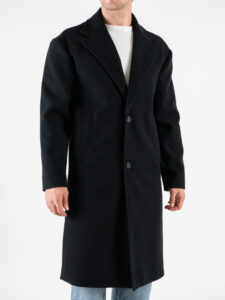 IMPERIAL Cappotto over basico con scollo a V K5441K4986 Nero (1)