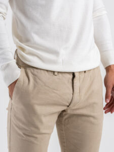 IMPERIAL Pantalone chinos basico P6403I9042 Beige (2)