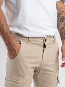 IMPERIAL Pantalone con tasche laterali P640319305 Sabbia (6)