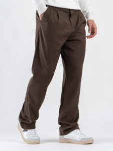 IMPERIAL Pantalone da abito baggy PD3MKBV Moro2