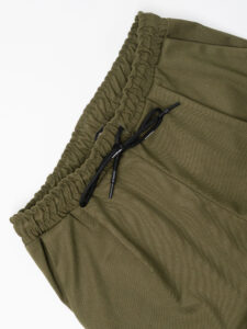 IMPERIAL Pantalone da abito con coulisse in vita e gamba morbida PC8QKBV Army (1)