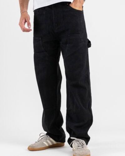 Jeans loose fit work 334B Nero 3 Home