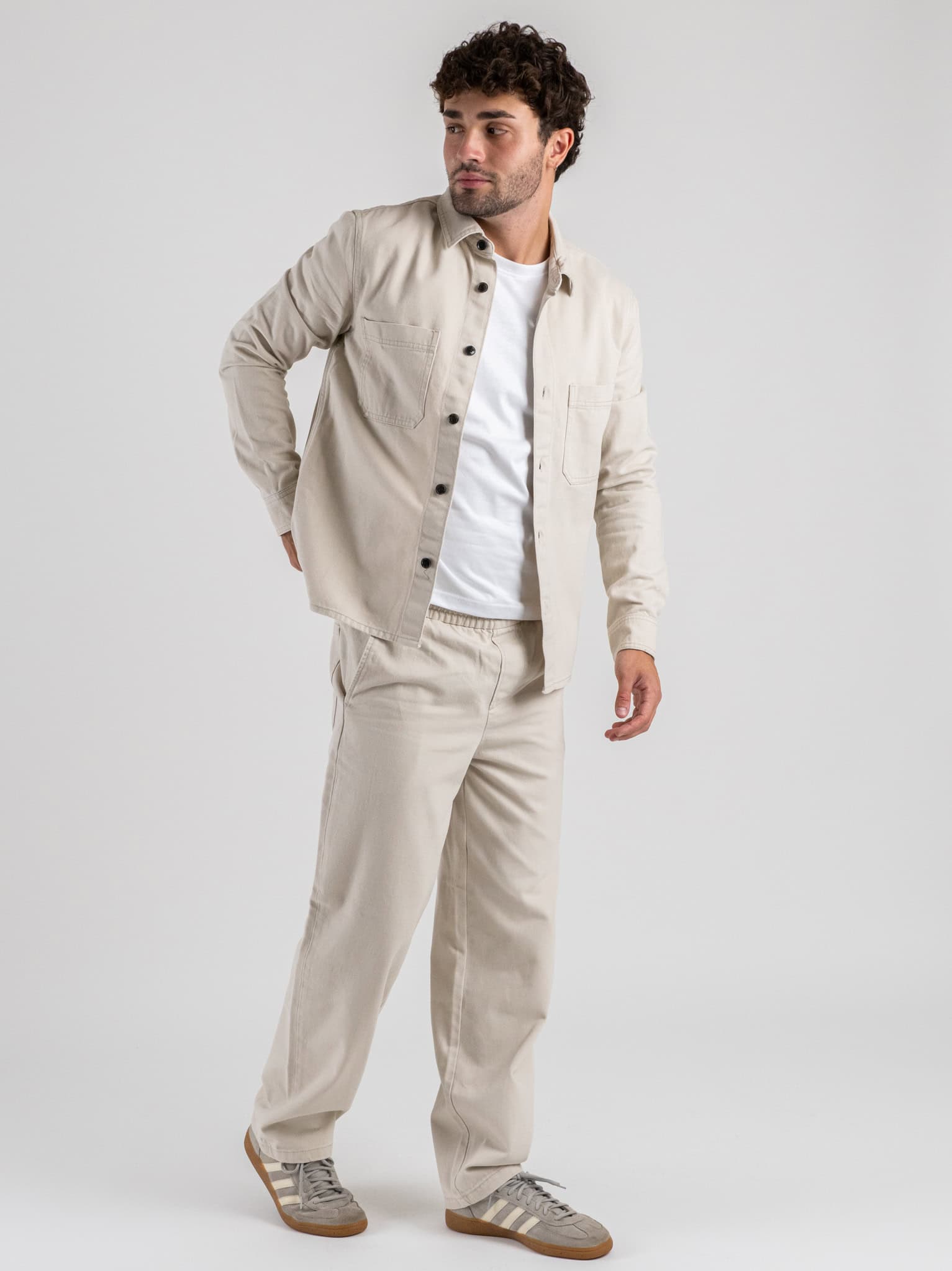 ONLY&SONS Camicia/Giacchetta con tasche frontali TIMES 22034293 Silver Lining