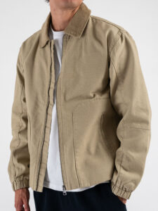 ONLY&SONS Giubbino con colletto in velluto e zip ERIK 22034710 Twill (4)