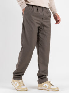 ONLY&SONS Pantalone gamba dritta vestibilità straight GENOVA 22035027 Light Grey Melange (4)