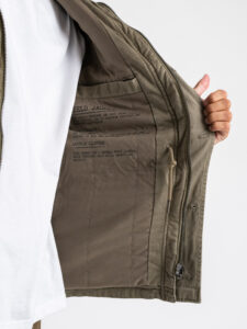 ONLY&SONS Sahariana foderata con patch militari GEO EAGEL 22030488 Olive Night (2)