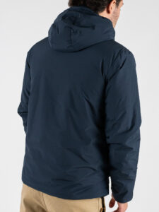 OVER-D Giubbino con cappuccio con fodera in ciniglia OC1F2W5J03 Blu (6)