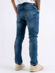 OVER-D Jeans carrot slim basico D16 Blu (5)