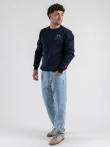 OVER-D Jeans regular liscio D21 Blu Chiaro (1)