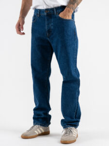 OVER-D Jeans regular liscio D22 Blu (2)