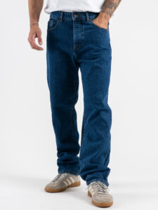 OVER-D Jeans regular liscio D22 Blu (3)