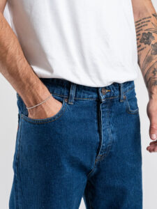 OVER-D Jeans regular liscio D22 Blu (7)