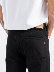 OVER-D Jeans regular liscio P19 Nero (1)