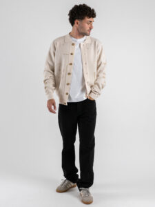 OVER-D Jeans regular liscio P19 Nero (7)