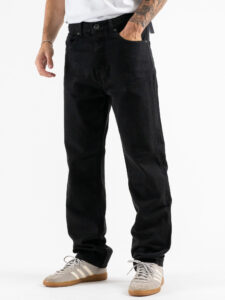 OVER-D Jeans regular liscio P19 Nero (8)