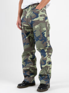 Pantalone baggy mimetico PRS045 Verde (4)