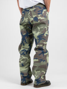 Pantalone baggy mimetico PRS045 Verde (7)