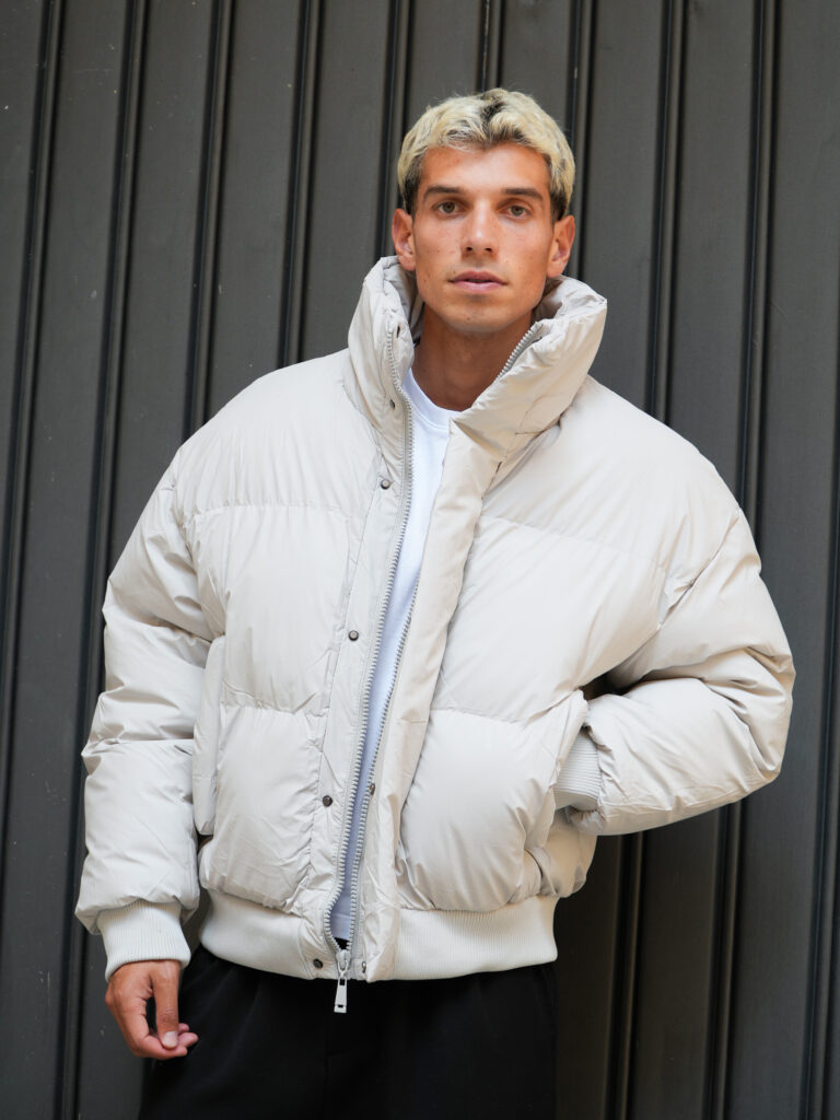 Piumino over imbottito 6008 Grigio 1 1 Outfit