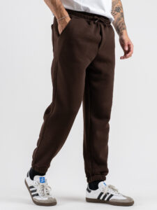 SUPERCULTURE Pantalone tuta con polsini JOG-Z Moro (4)