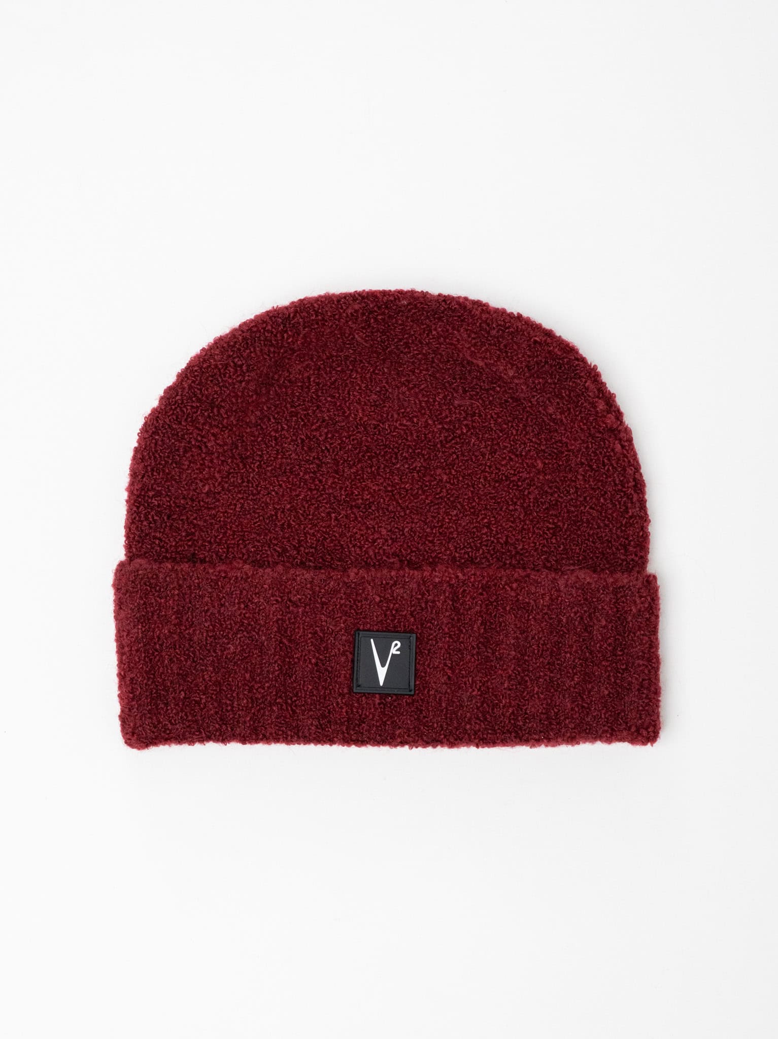 V2 Cuffia bouclè CUFFLU Bordeaux