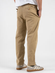 BERNA Pantalone cropped morbido 252300 Cammello (1)