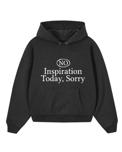 CHOOSE Hoodie |  No inspiration today, sorry Black