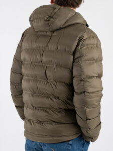 Gianni Lupo Giubbino invernale reversibile con zip e cappuccio GL318R NeroVerde (1)