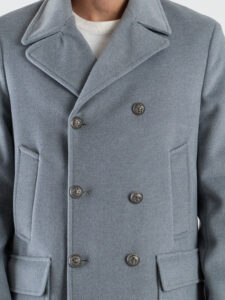 IMPERIAL Cappotto corto doppiopetto K5441K4855 Grigio3