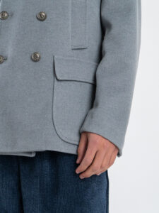 IMPERIAL Cappotto corto doppiopetto K5441K4855 Grigio4