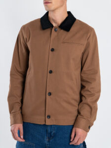 IMPERIAL Giacchetta foderata con collo in velluto e bottoni VL06GAC Cammello4