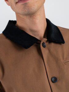 IMPERIAL Giacchetta foderata con collo in velluto e bottoni VL06GAC Cammello5