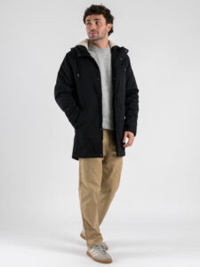 ONLY & SONS Giubbino parka con tasche e cappuccio ALEXANDER 22025690 Black (2)