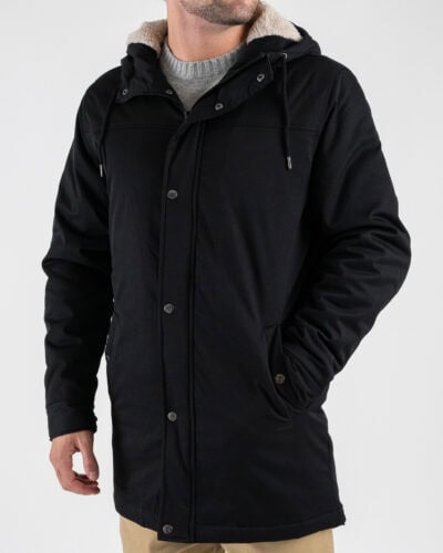 ONLY & SONS Giubbino parka con tasche e cappuccio ALEXANDER 22025690 Black