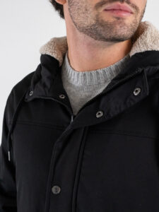 ONLY & SONS Giubbino parka con tasche e cappuccio ALEXANDER 22025690 Black (6)