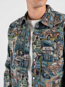 ONLY&SONS Camicia con ricami in fantasia LARRY 22038166 Pumice Stone (4)