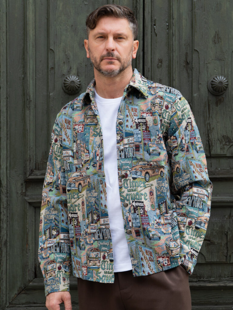 ONLYSONS Camicia con ricami in fantasia LARRY 22038166 Pumice Stone4 Outfit