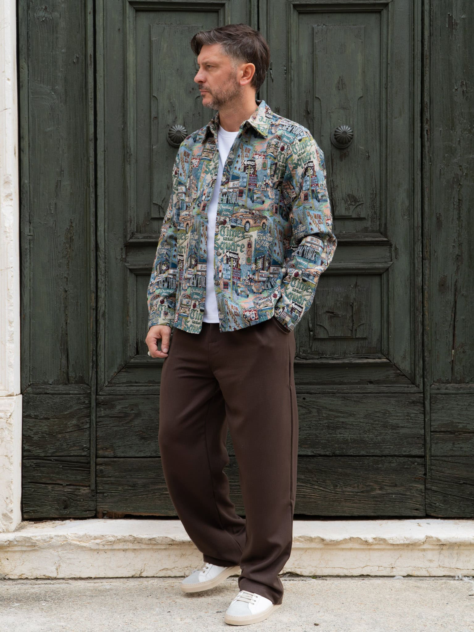 ONLYSONS Camicia con ricami in fantasia LARRY 22038166 Pumice Stone5 Home