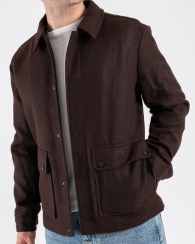 ONLYSONS Cappotto corto con tasche frontali CONNOR 22036066 Black Coffee 5 Best Seller