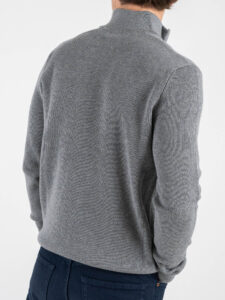 ONLY&SONS Cardigan con zip PHIL 22023210 Medium Grey Melange (1)